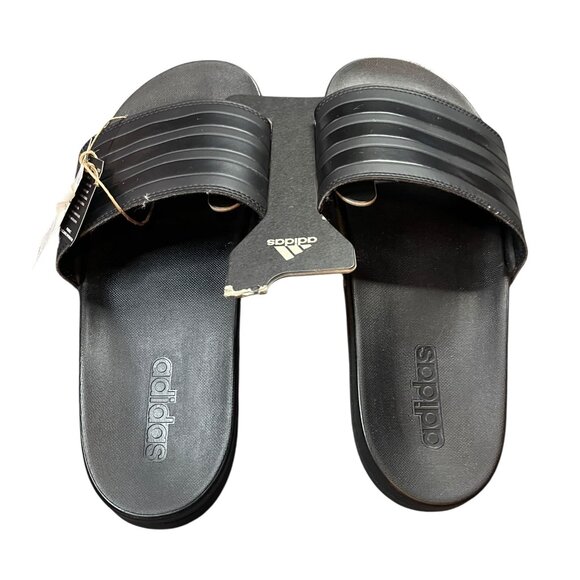Adidas Men’s Adilette Comfort Slides – Size 11 - Picture 3 of 4
